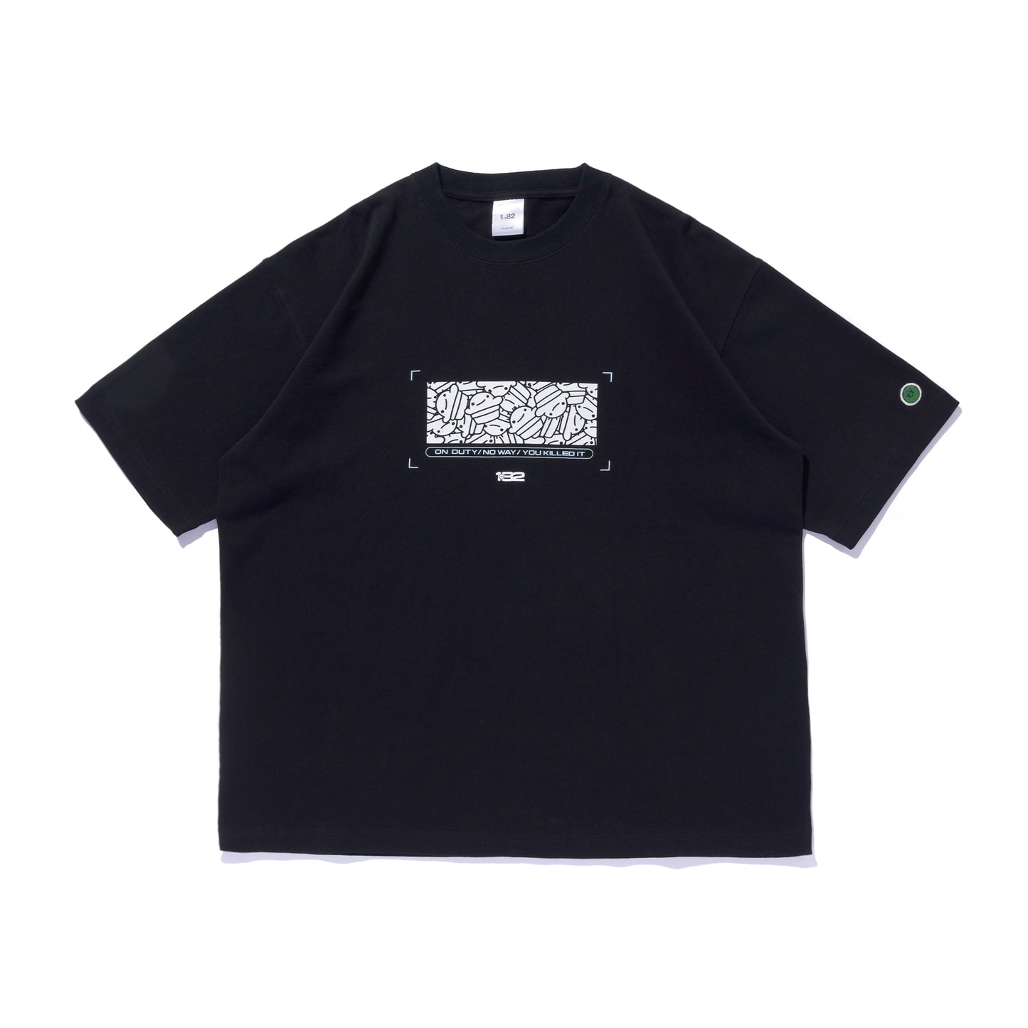 182 BOX LOGO TEE / BLACK