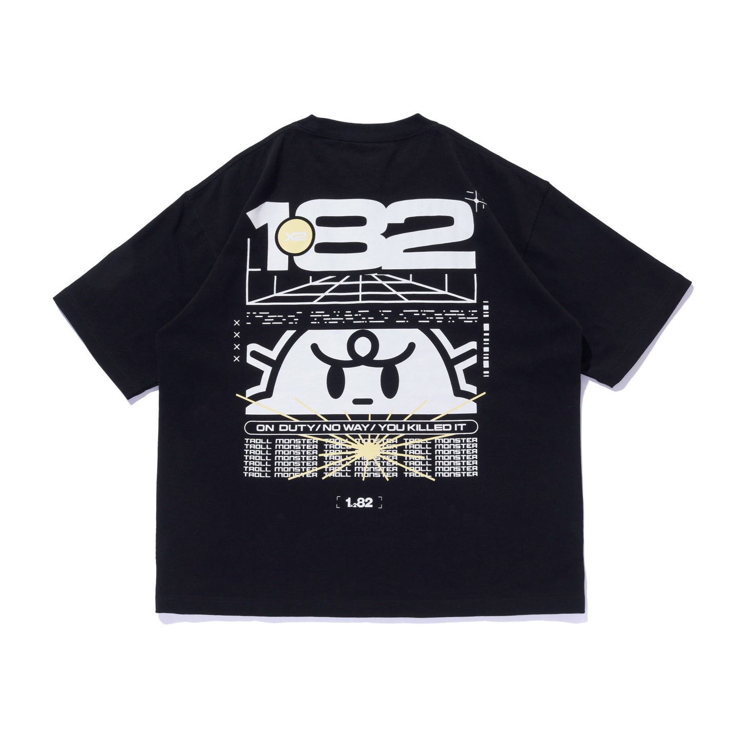 182 BOX LOGO TEE / BLACK