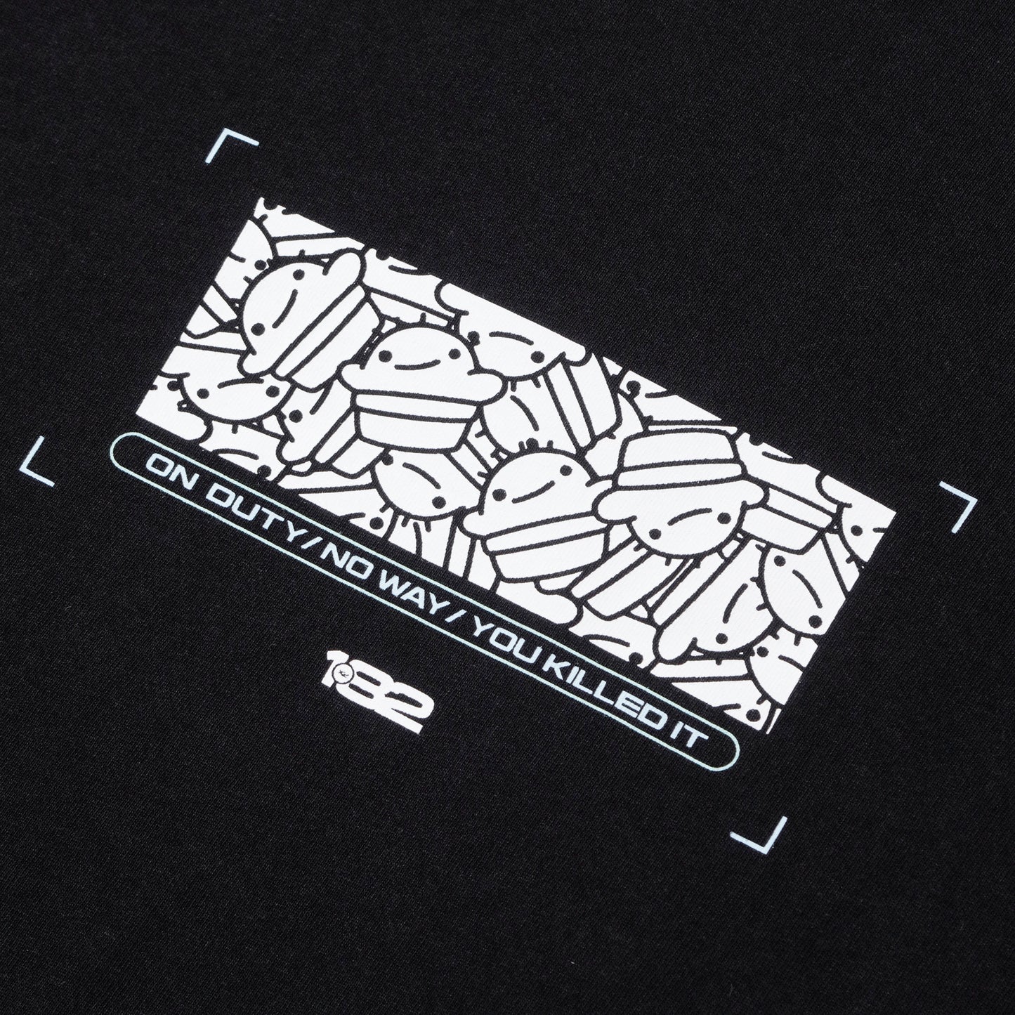 182 BOX LOGO TEE / BLACK