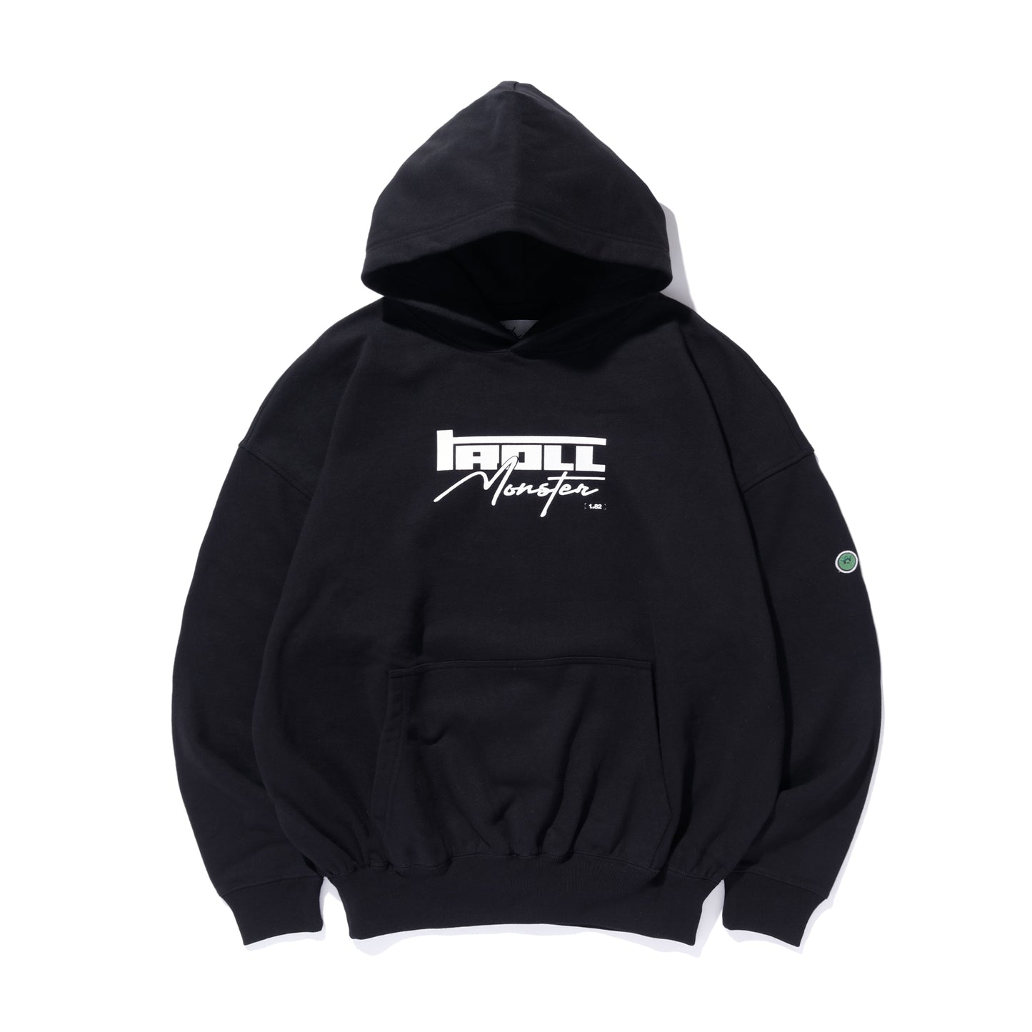 TROLL MONSTER HOODIE / BLACK