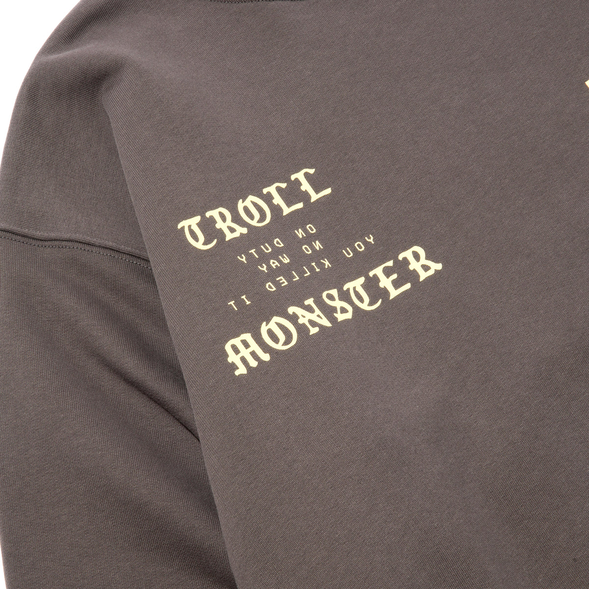 1×282 TROLL MONSTER CREW NECK SWEAT