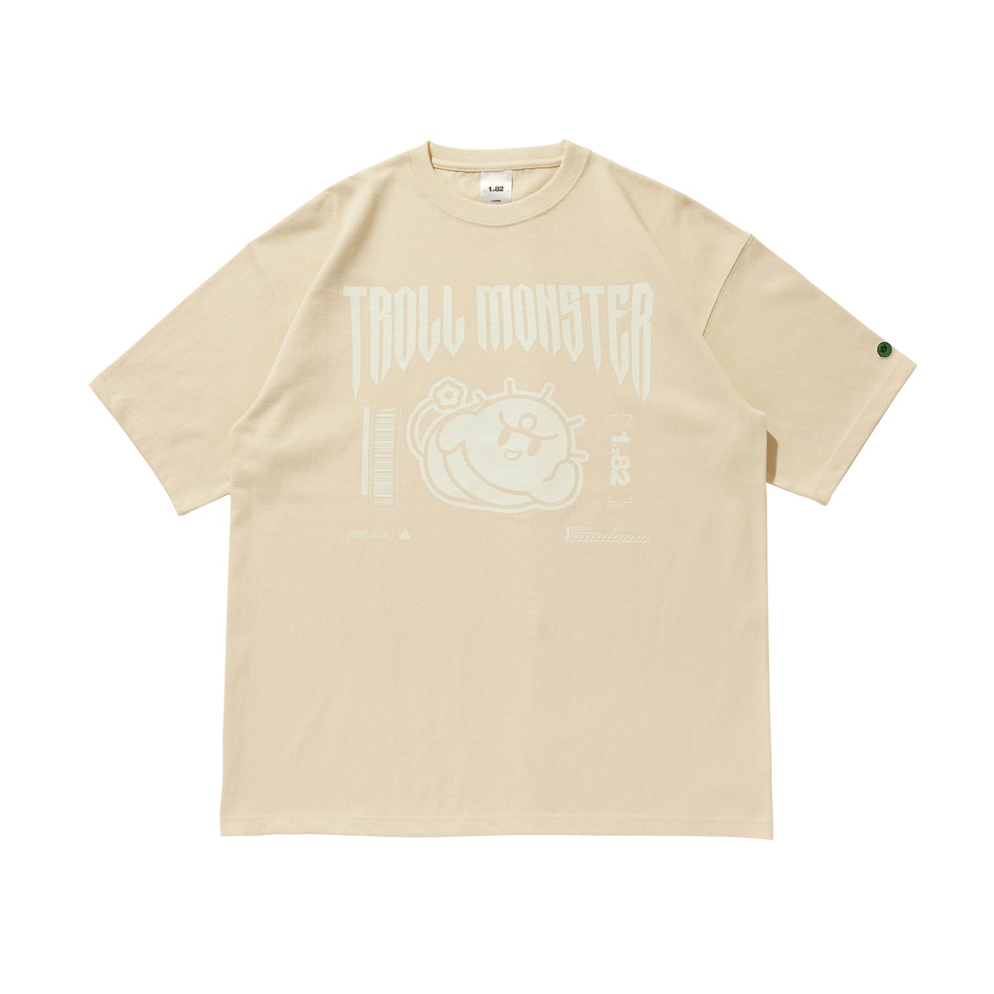 TROLL MONSTER TEE / NATURAL