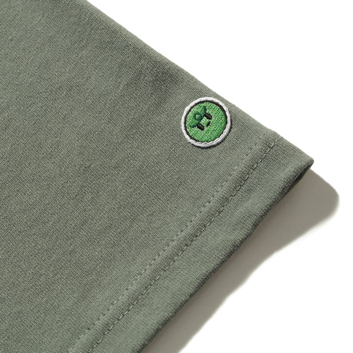 182 LOGO TEE / STONE GREEN