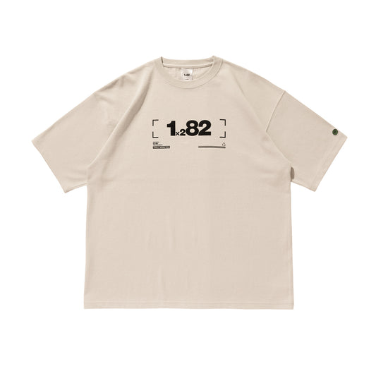 182 LOGO TEE / FROST GRAY