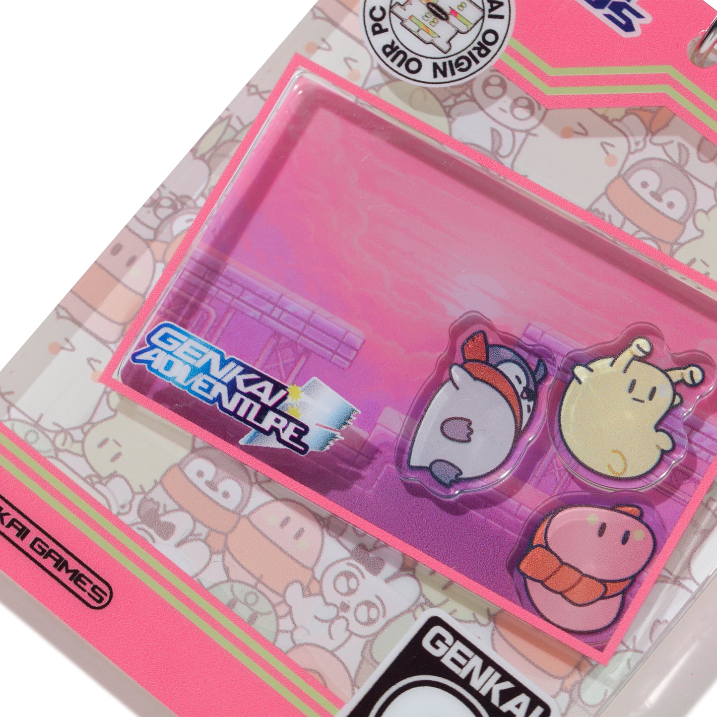 GENKAI SHAKASHAKA ACRYLIC KEY CHAIN / 限界アドベンチャー2