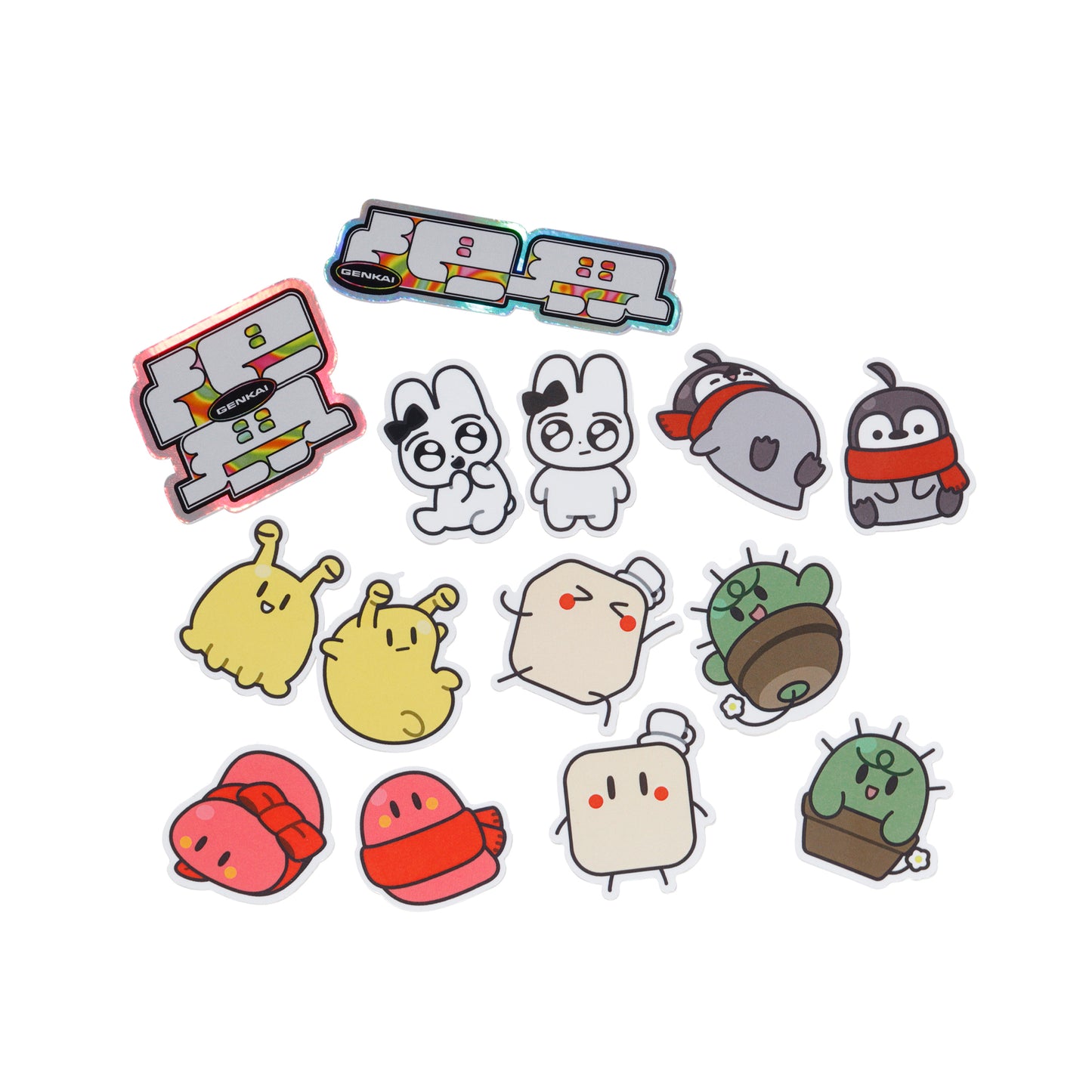 GENKAI STICKER SET