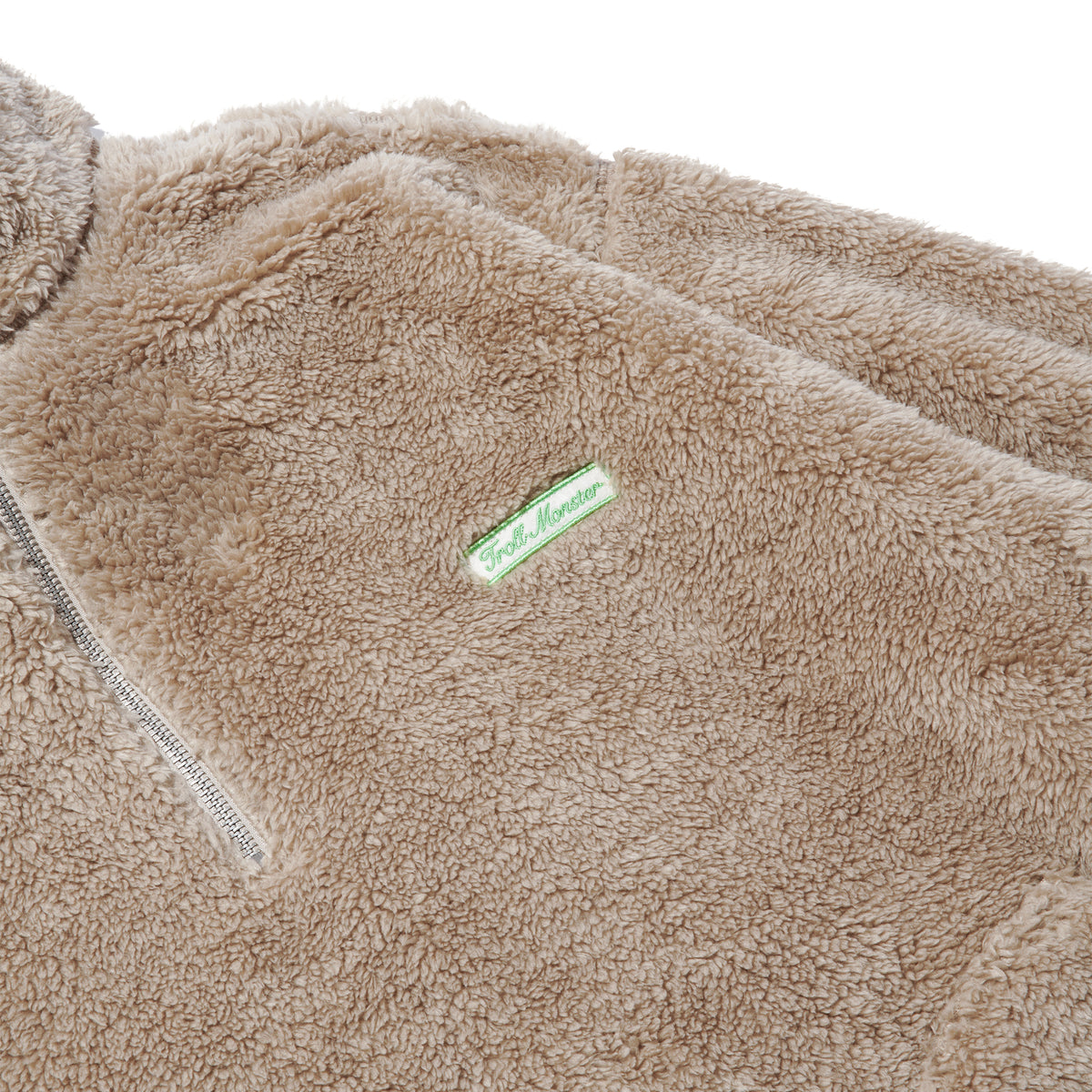1x282 HALF ZIP FLEECE / MOCHA