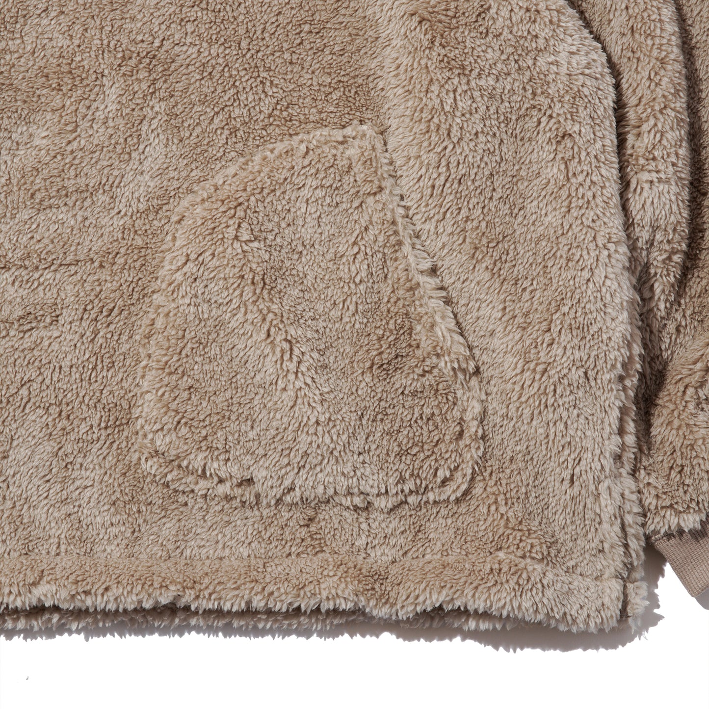 1x282 HALF ZIP FLEECE / MOCHA