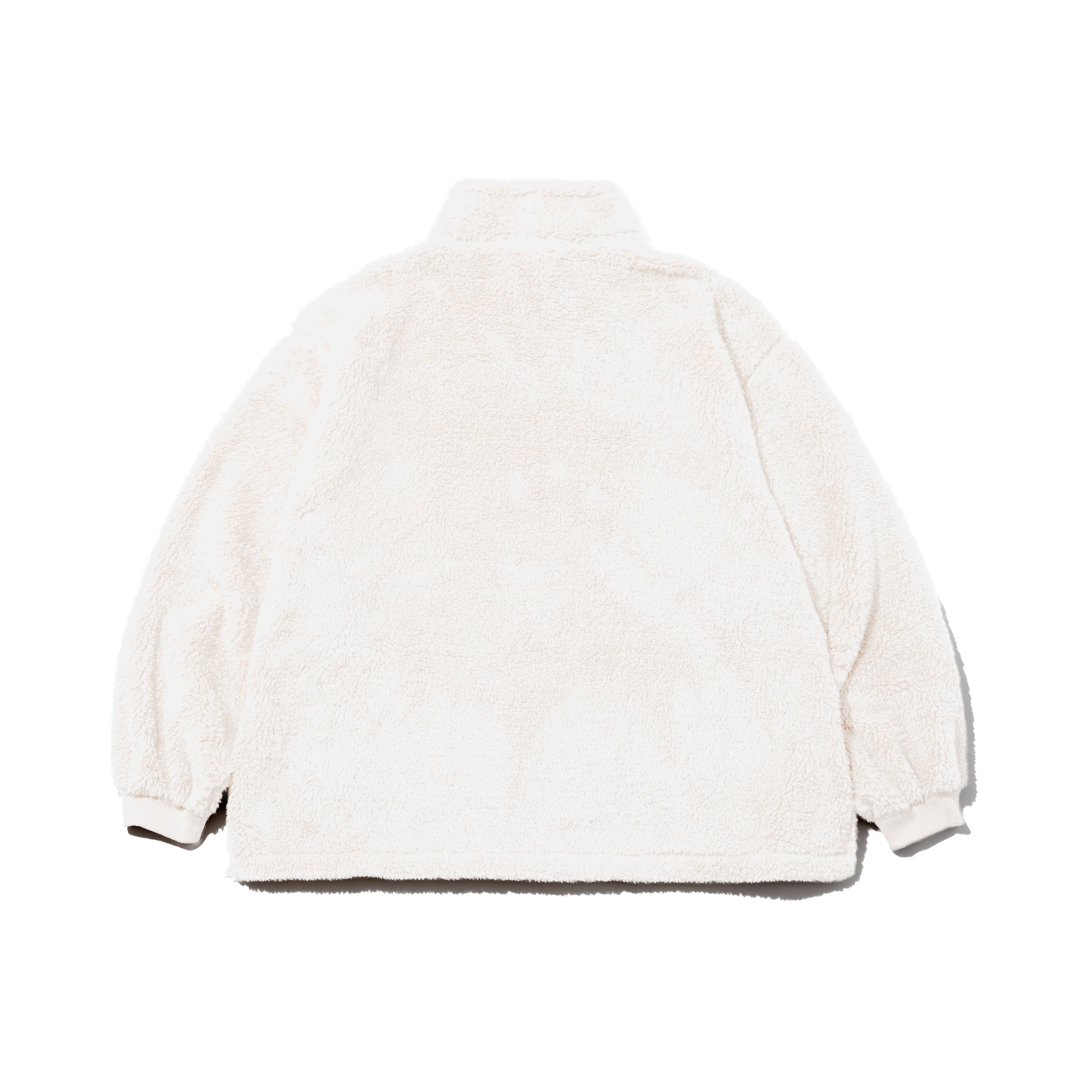1x282 HALF ZIP FLEECE / OFF-WHITE – 182