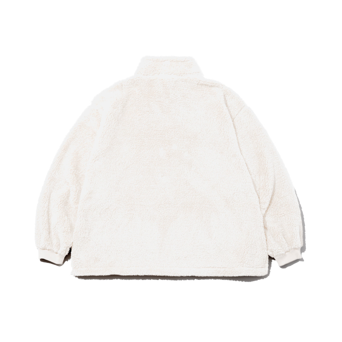 1x282 HALF ZIP FLEECE / OFF-WHITE